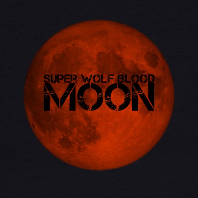 Super Wolf Blood Moon by Tdjacks1